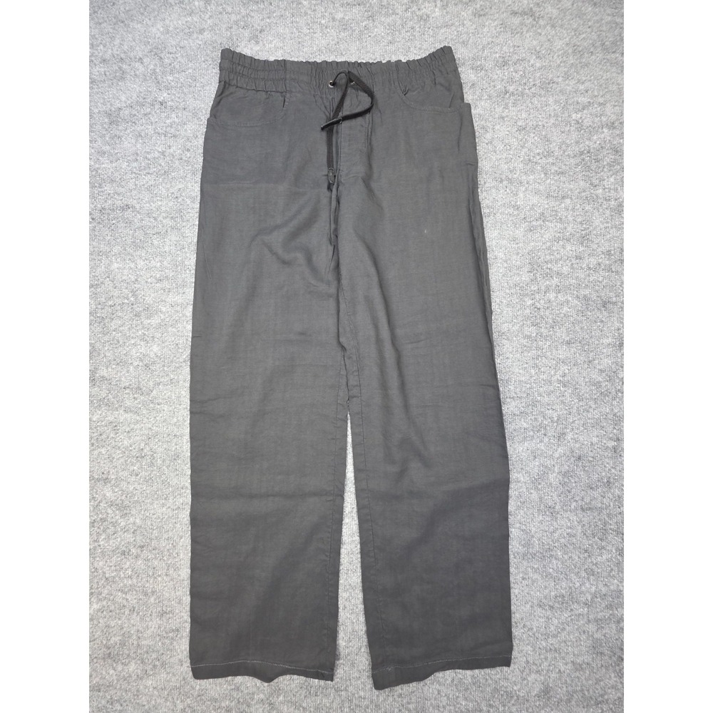 Georgio Armani Italy Jogger Trousers Men's 30 x 30 Gray Stretch Cotton Blend